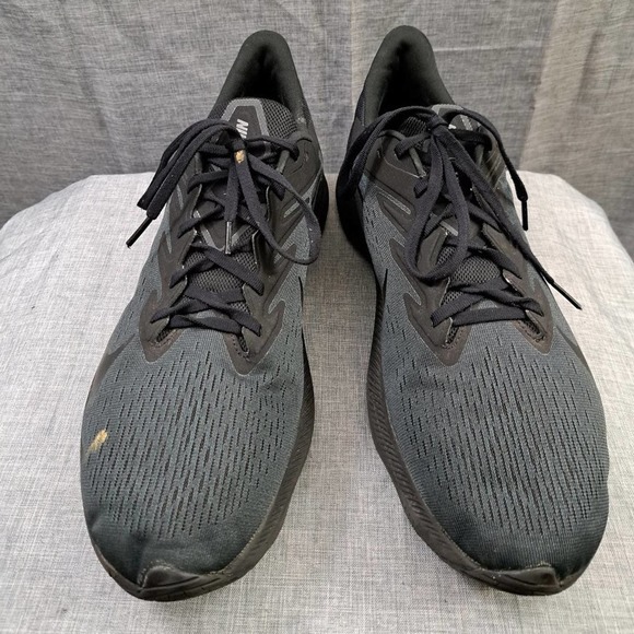 %Nike Air Zoom Winflo 7 Mens Size 14 Black Athletic Shoes Sneakers / A 30 main image 5